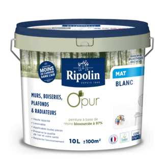 Promo Peinture spéciale mur/plafond 10 L mat blanc mat chez Les Briconautes