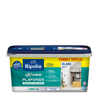 Peinture Blanche, Murs & Plafonds, Mat Parfait - Mat