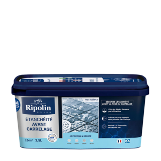 RIPOLIN - Ripolin Etanchéité Avant Carrelage - 0,75L, 2,5L - Issu